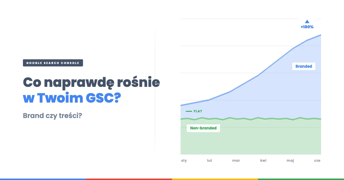 Filtr Branded Queries w Google Search Console — co naprawdę rośnie w Twoim GSC?