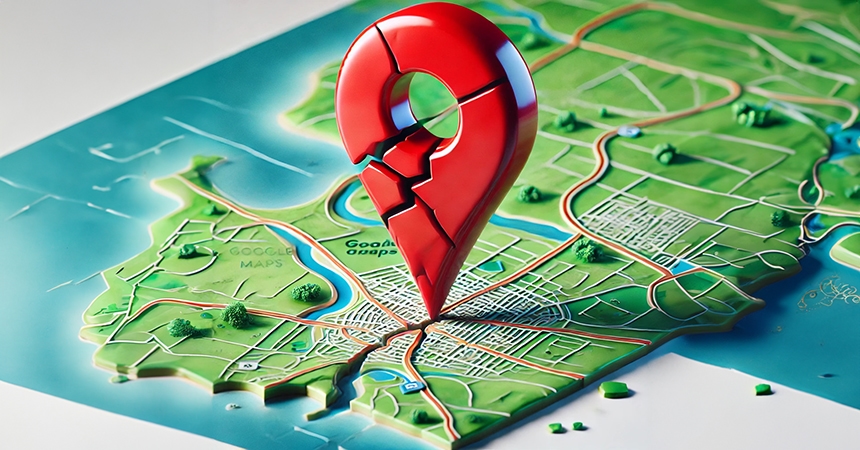 usuwanie znacznika wizytówki firmowej google maps problem