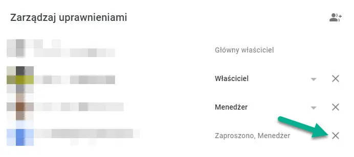 Usuwanie administratora kanału YouTube